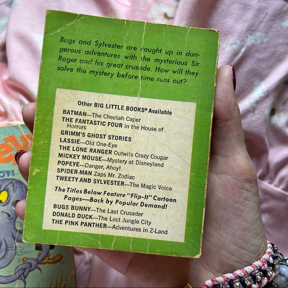 SOLD 3 Vintage Little Big Books Bugs Bunny, Woody Woodpecker, Popeye Looney - Picture 6 of 10